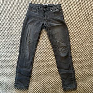 Banana Republic Premium Denim Sz 25 Skinny ankle Jeans